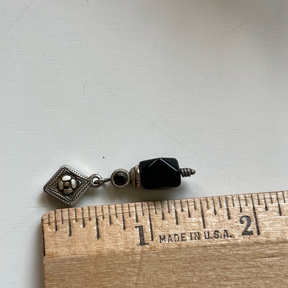 Brighton Black and Silver Earrings - Picture 4 of 6